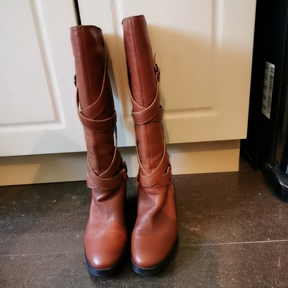 Ralph  Lauren Leather Boots - Picture 3 of 8